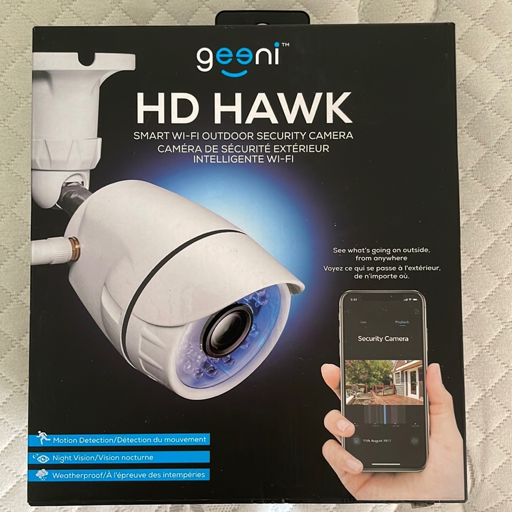 HD Hawk Smart WIFI Outdoor Security camera
